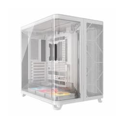 Vỏ máy tính Corsair AIR 5400 RS-R ARGB Tempered Glass - White (eATX/3 fan ARGB)