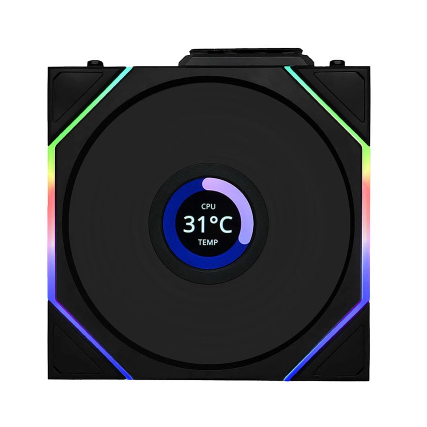 Fan Case LIAN-LI TL LCD Wireless Black - 12TLLCD1W3B (Pack 3c) Fan Case LIAN-LI TL LCD Wireless Black - 12TLLCD1W3B (Pack 3c)