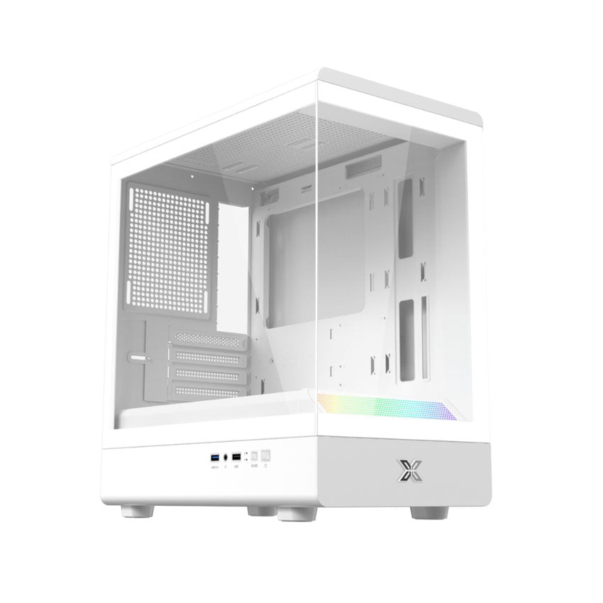 Vỏ case XIGMATEK PURA MS Arctic (mATX/rad280/0 Fan)