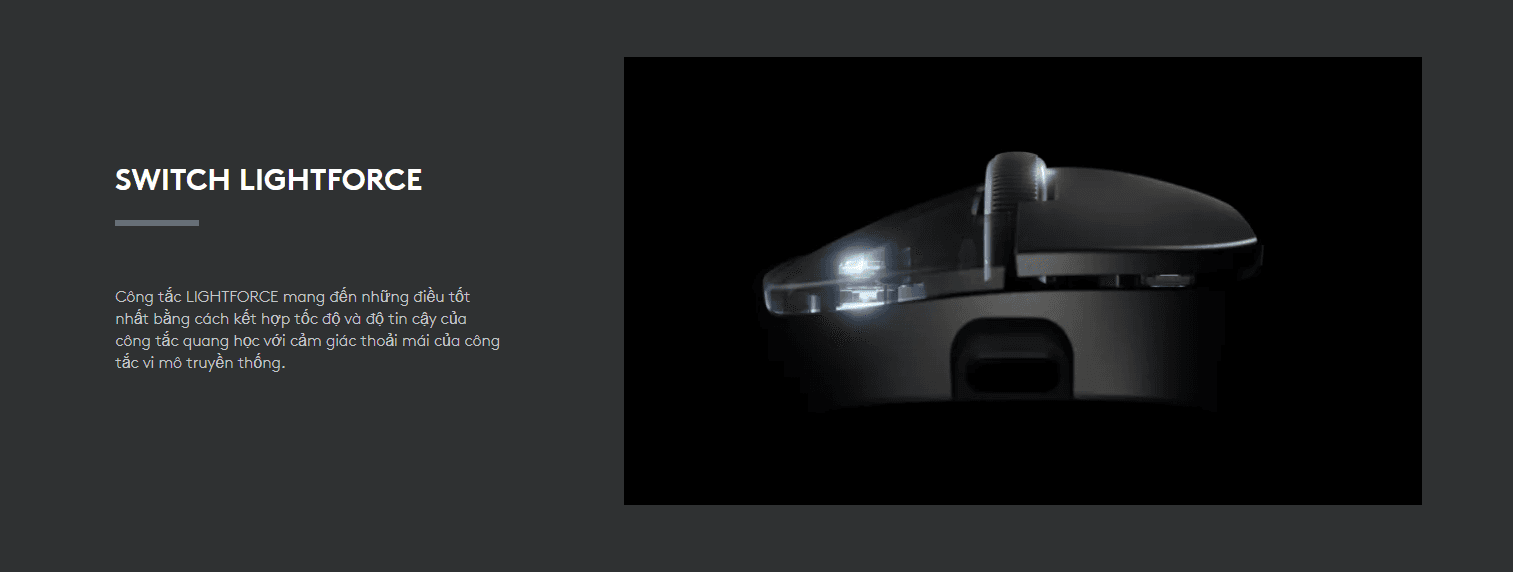 Chuột Gaming không dây Logitech Pro X SuperLight 2 DEX Lightspeed Đen 8