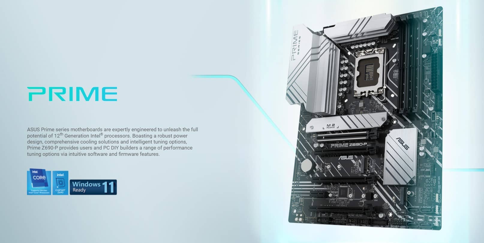 Mainboard ASUS PRIME Z690-P (Intel Z690, Socket 1700, ATX, 4 khe Ram DDR5)