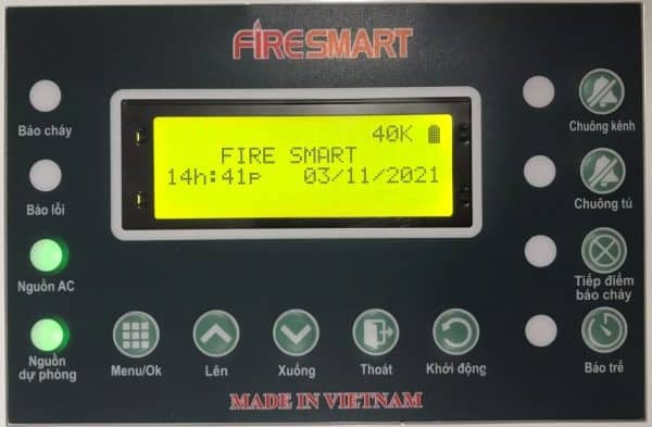 1. Đặc điểm của tủ trung tâm báo cháy FSP-15