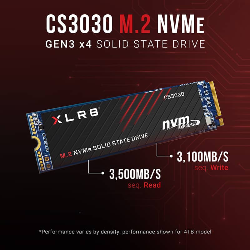 Ổ cứng SSD CS3030 1TB M.2 2208 PCIe NVMe Gen 3x4