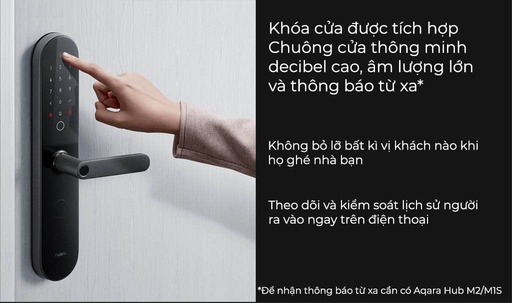 Khóa cửa thông minh N100 Zigbee Aqara