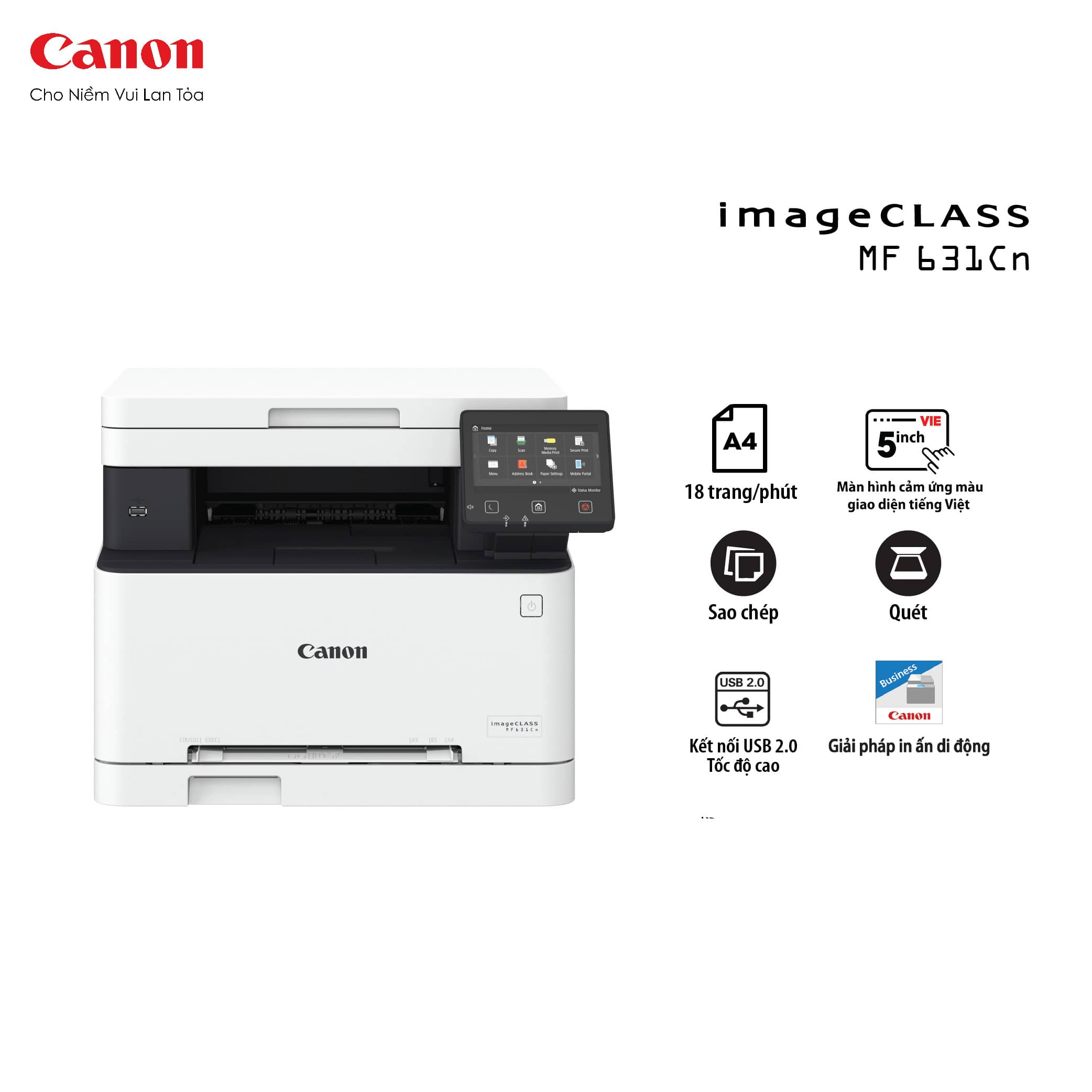 Máy in đa chức năng Canon MF631Cn