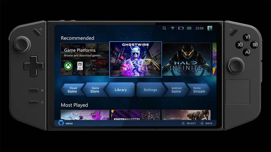 Máy chơi game cầm tay LENOVO LEGION GO 8APU1 (83E1004KVN) 10