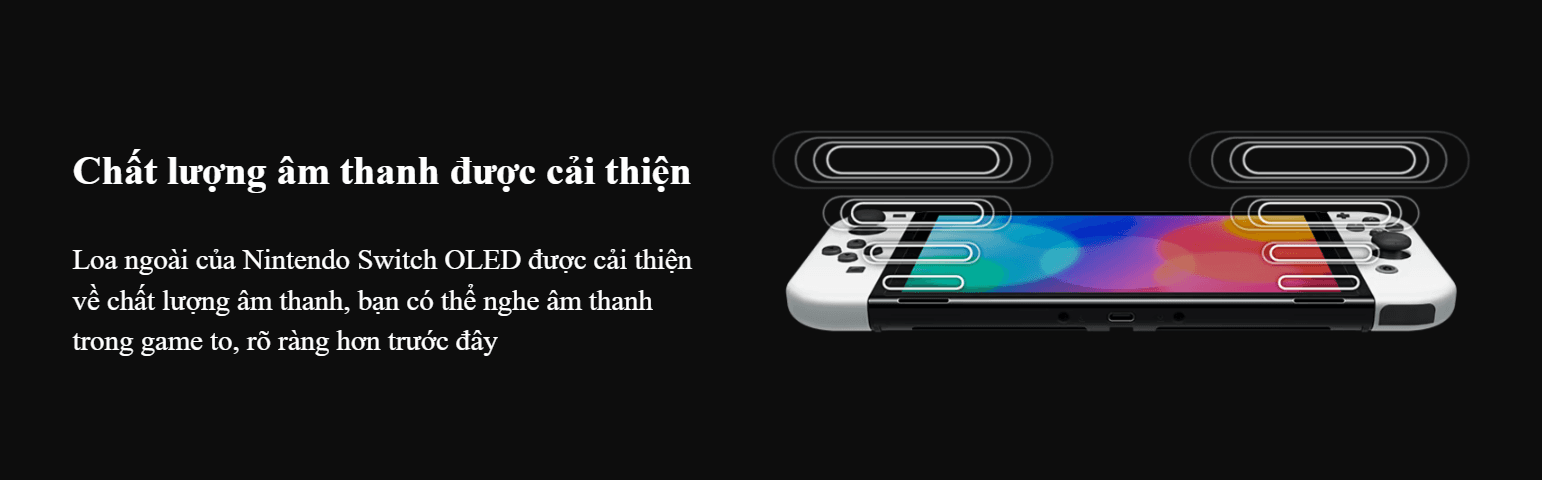 Máy chơi game Nintendo Switch OLED White (Trắng ) 5
