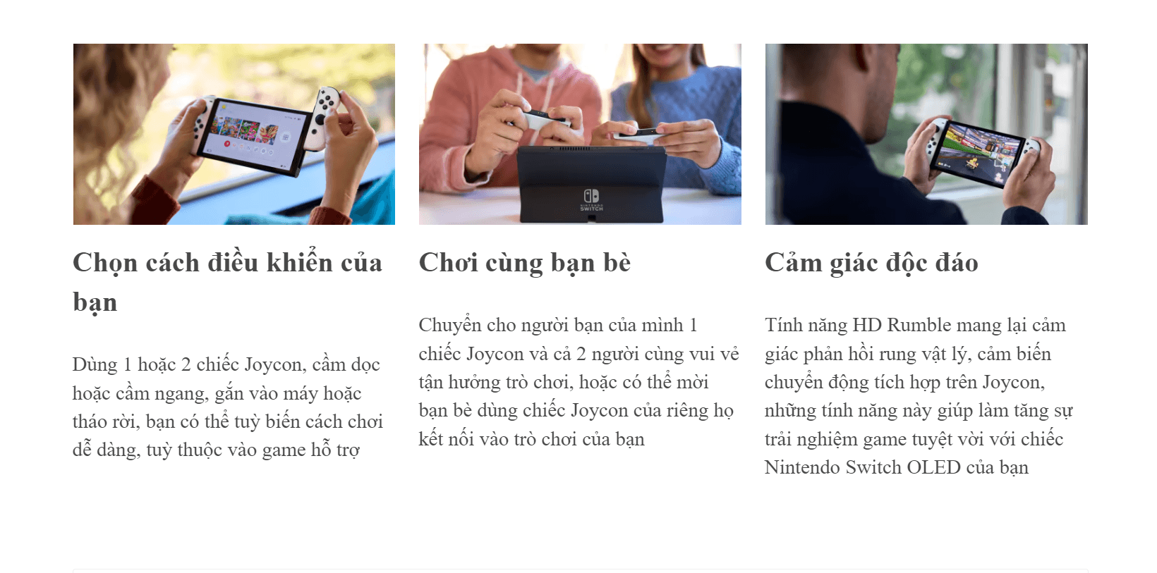 Máy chơi game Nintendo Switch OLED White (Trắng )9