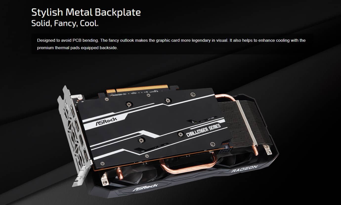 Card màn hình Asrock Radeon RX 6600 Challenger D