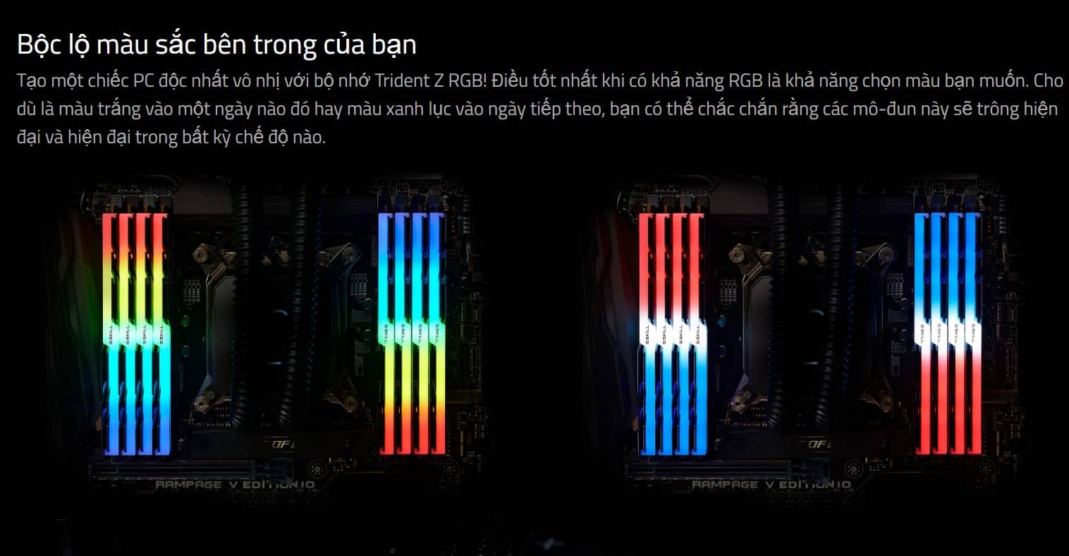 RAM Desktop Gskill Trident Z RGB