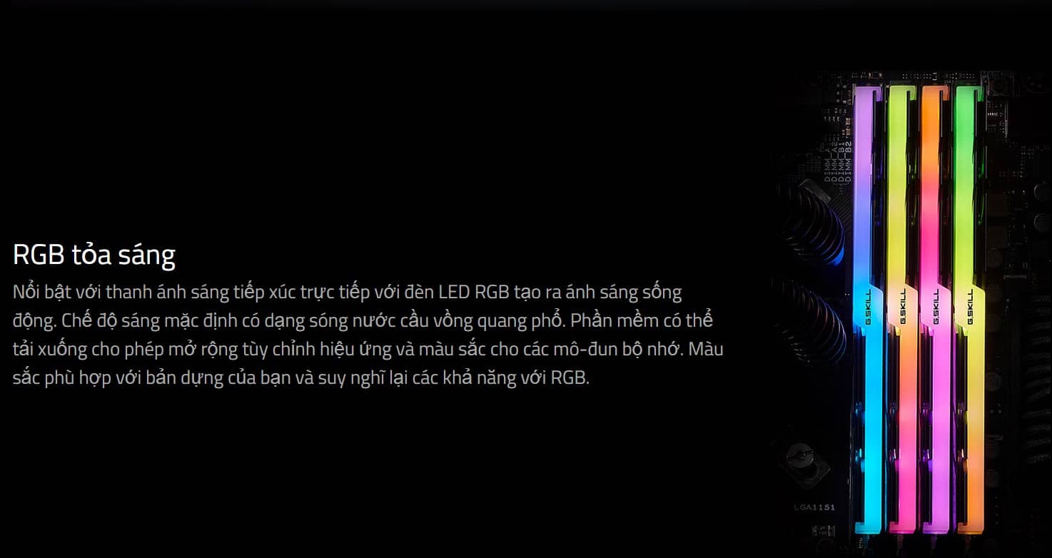 RAM Desktop Gskill Trident Z RGB