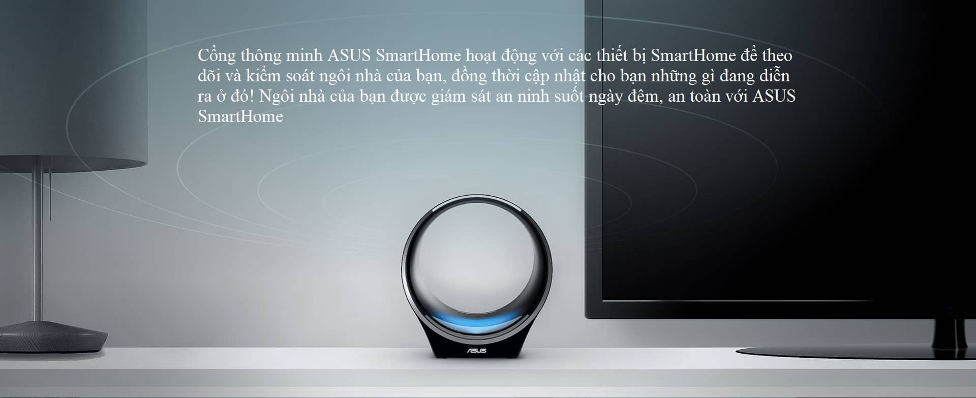 Bộ điều khiển trung tâm nhà thông minh Asus HG100 (Smarthome Gateway)