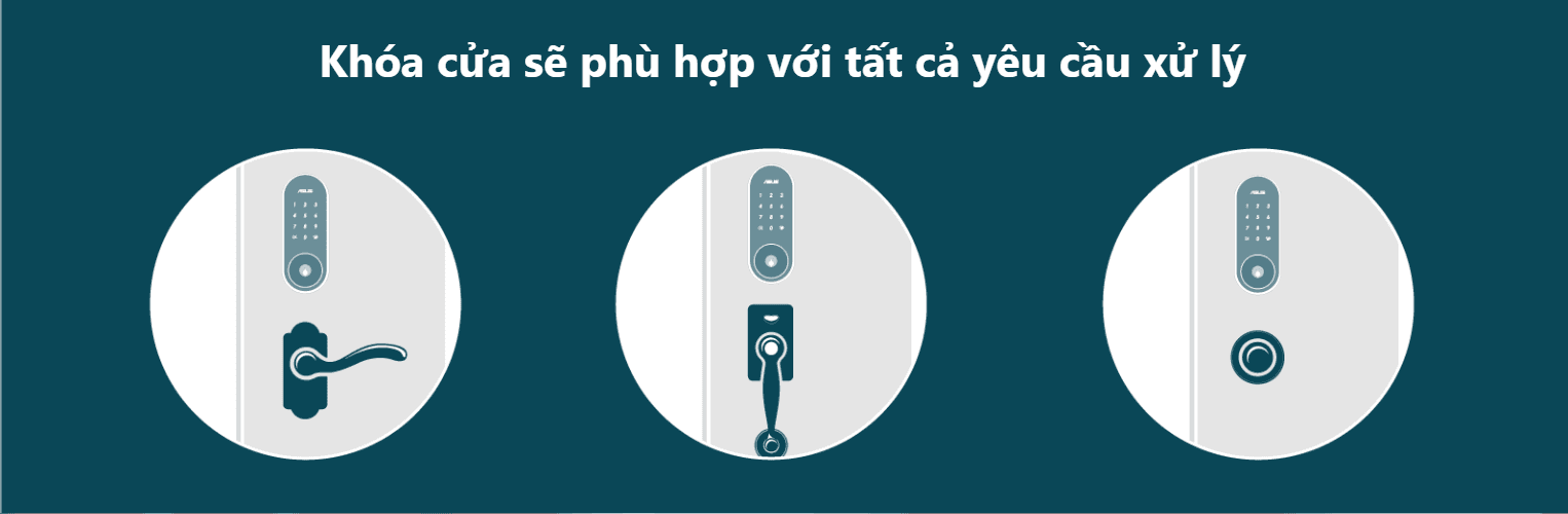 Khóa cửa thông minh - SmartHome Asus DL101 4