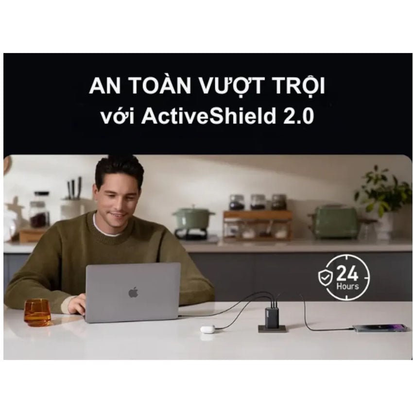 Củ sạc Anker 737 Prime 2C1A 100W Đen (Black) B2B_A2343J11 4