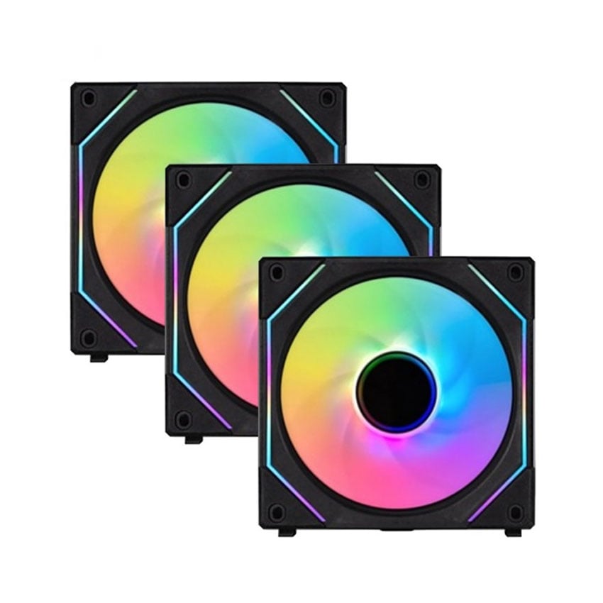 Fan Case LIAN-LI UNI FAN SL-INF Wireless 120 Black (Pack 3c)