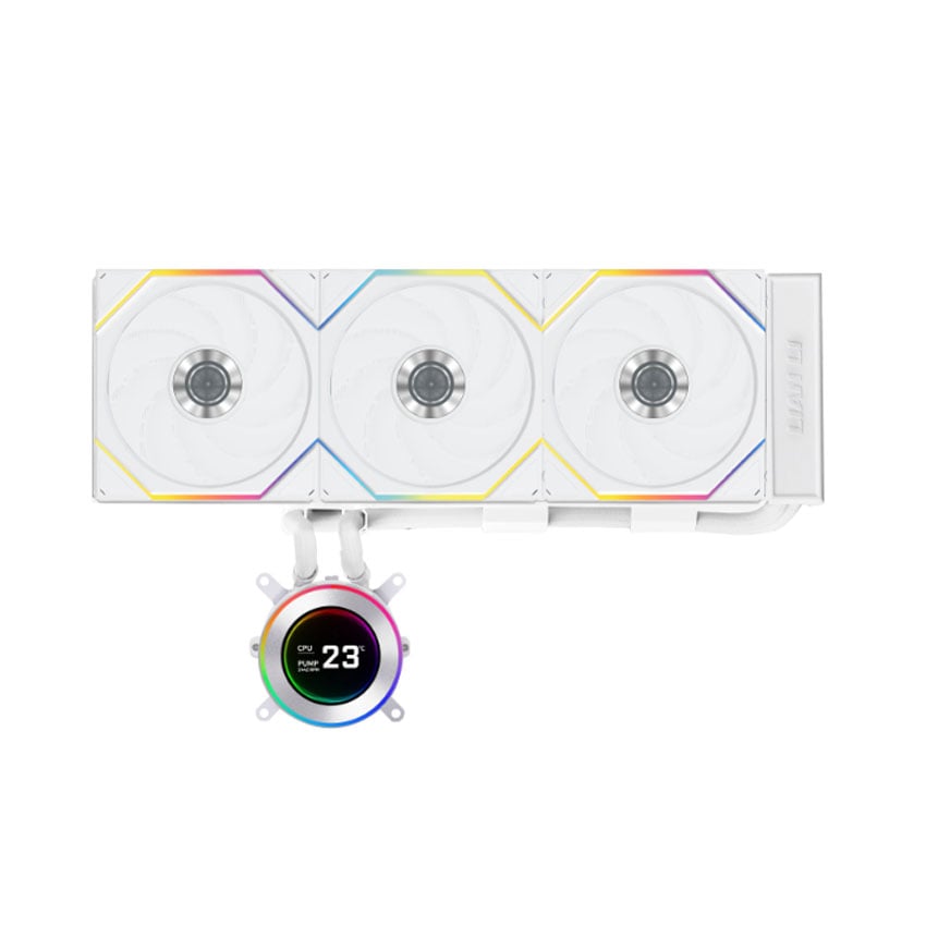Tản nhiệt nước LIAN LI Hydroshift II LCD-C 360TL with fan TL Wireless White - GHS2LCD36TW Tản nhiệt nước LIAN LI Hydroshift II LCD-C 360TL with fan TL Wireless White - GHS2LCD36TW