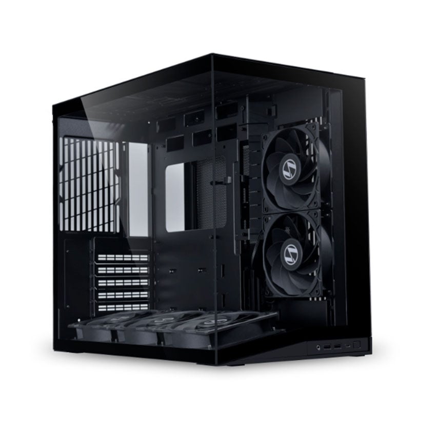 Vỏ case LIAN LI O11D mini V2 Flow Black - O11DMIV2FX (ATX/Back connect/0 Fan) 2
