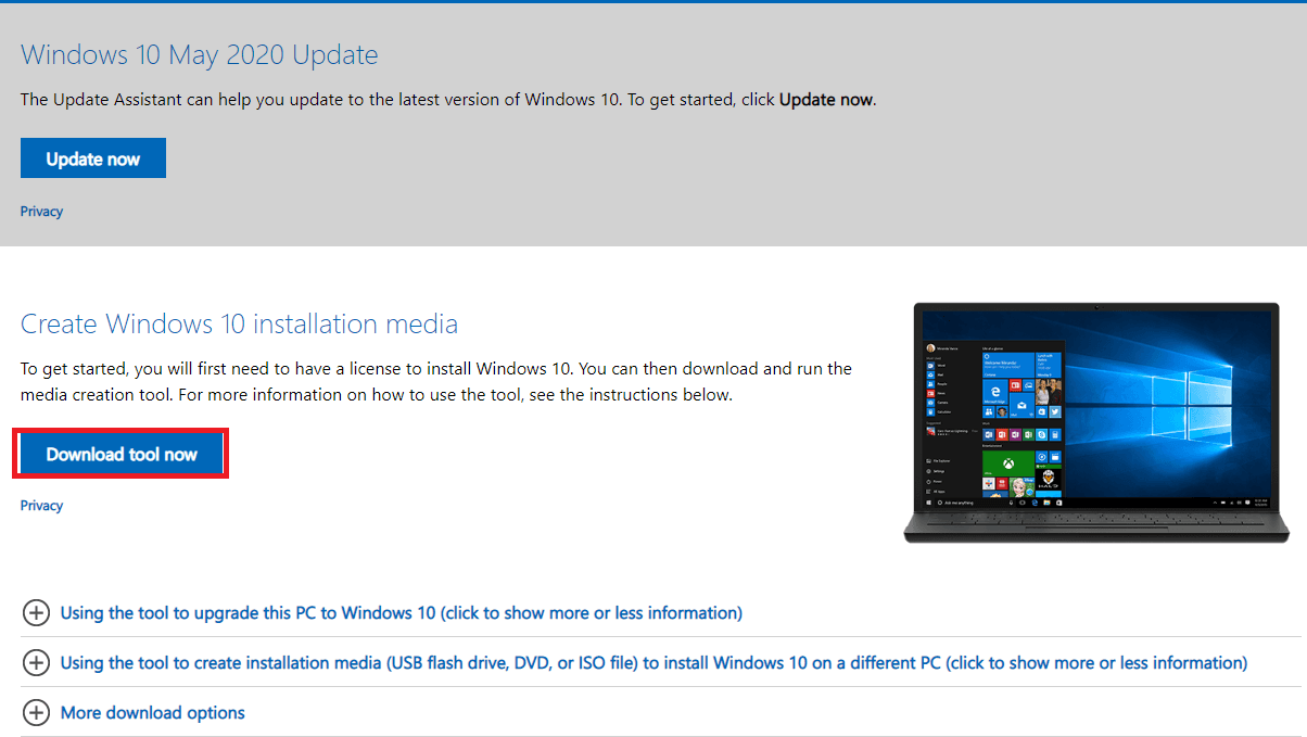 Download Media Creation Tool