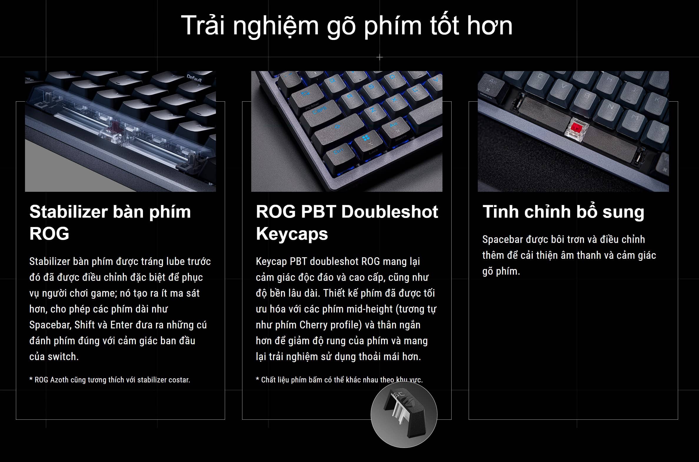 Bàn phím Gaming Asus ROG Azoth NX SM Black _ 90MP031B-BKUA01 14