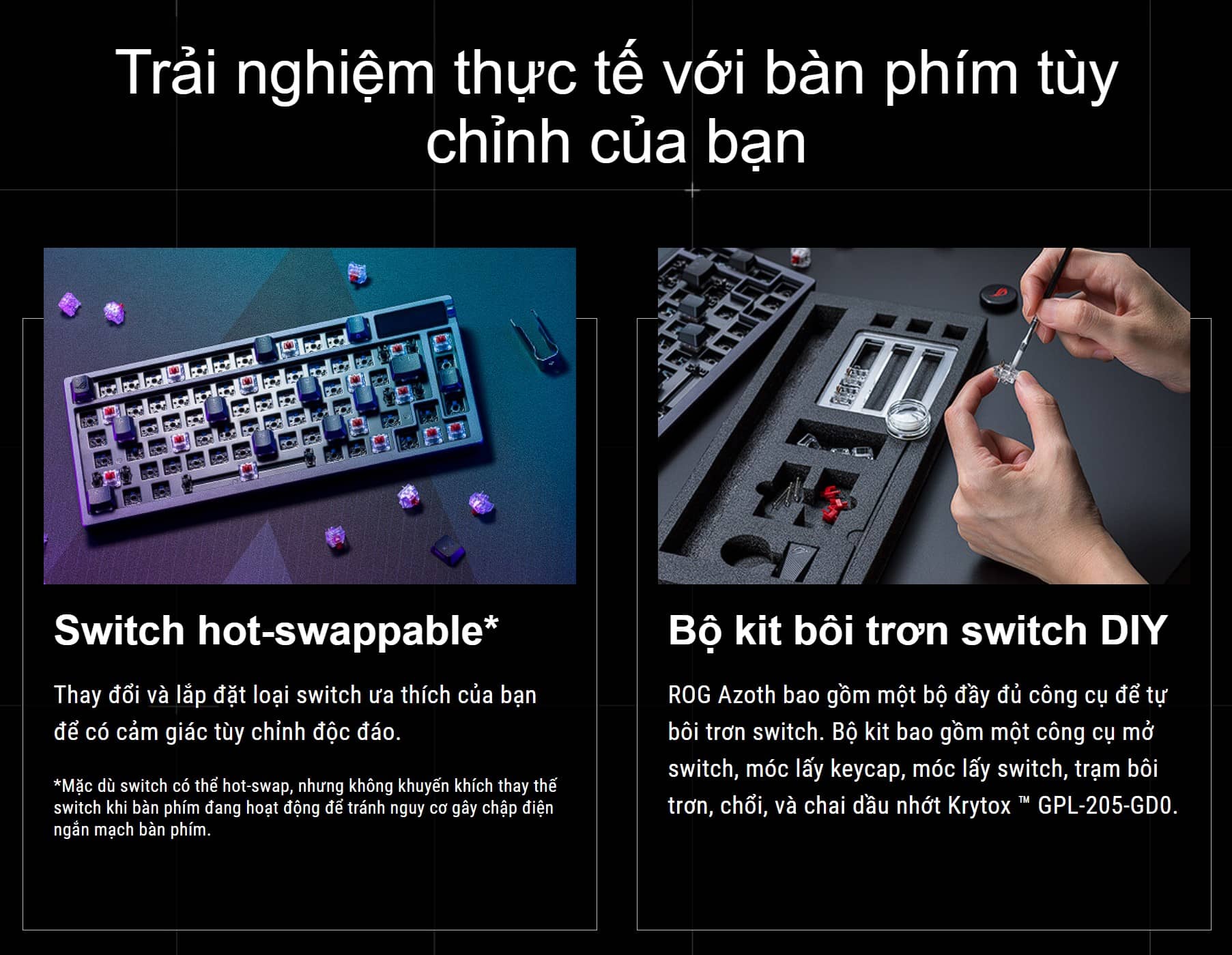 Bàn phím Gaming Asus ROG Azoth NX SM Black _ 90MP031B-BKUA01 16