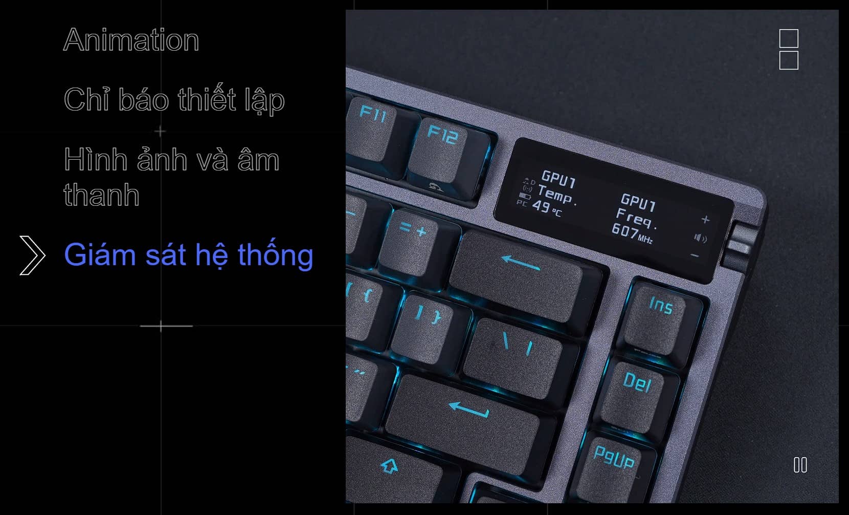 Bàn phím Gaming Asus ROG Azoth NX SM Black _ 90MP031B-BKUA01 3