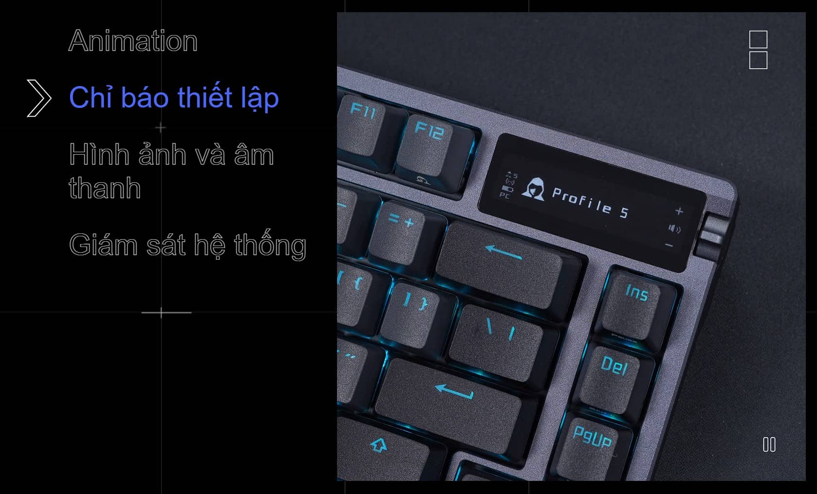 Bàn phím Gaming Asus ROG Azoth NX SM white _ 90MP031B-BKUA11 2