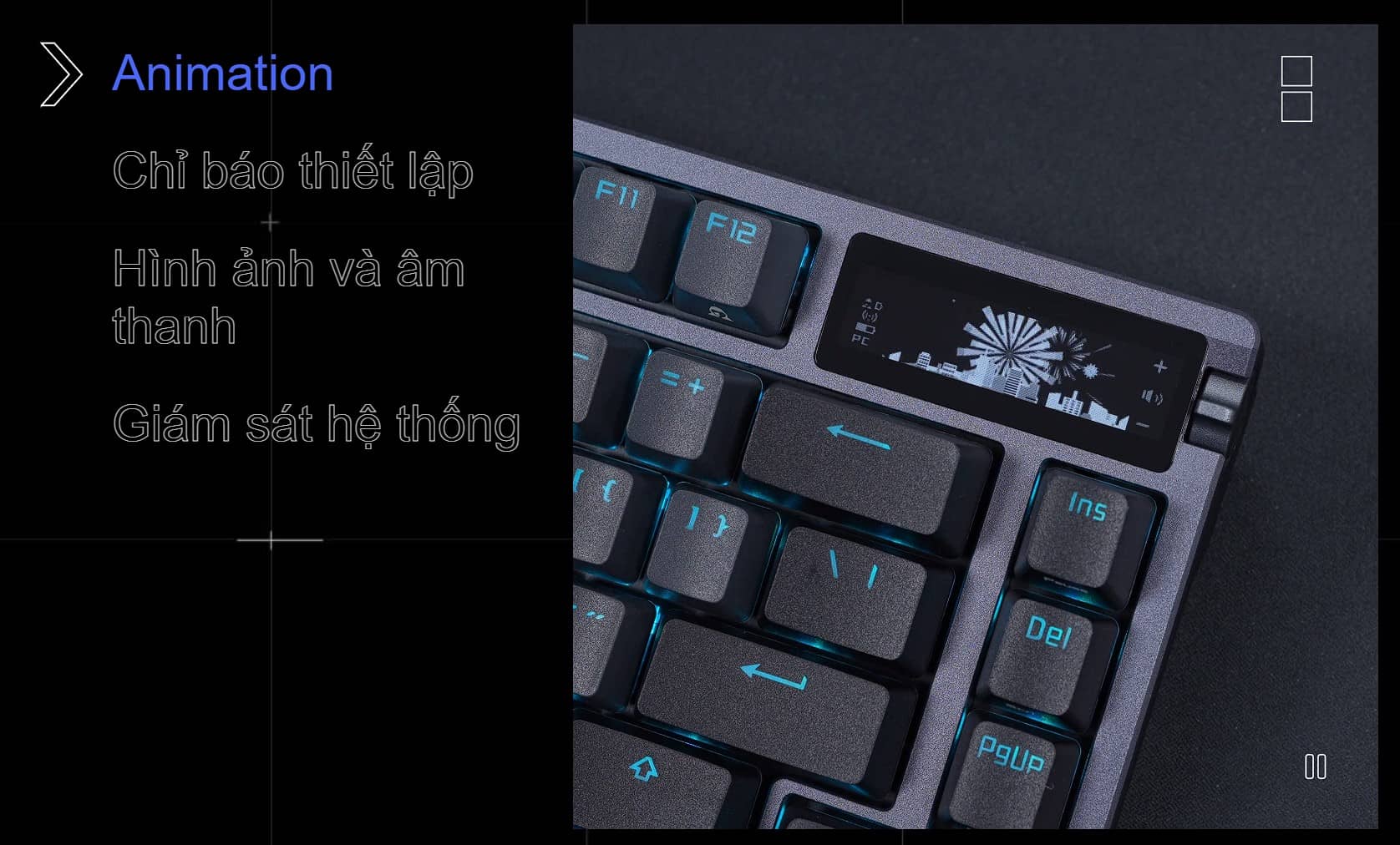 Bàn phím Gaming Asus ROG Azoth NX SW _ 90MP031A-BKUA01 2