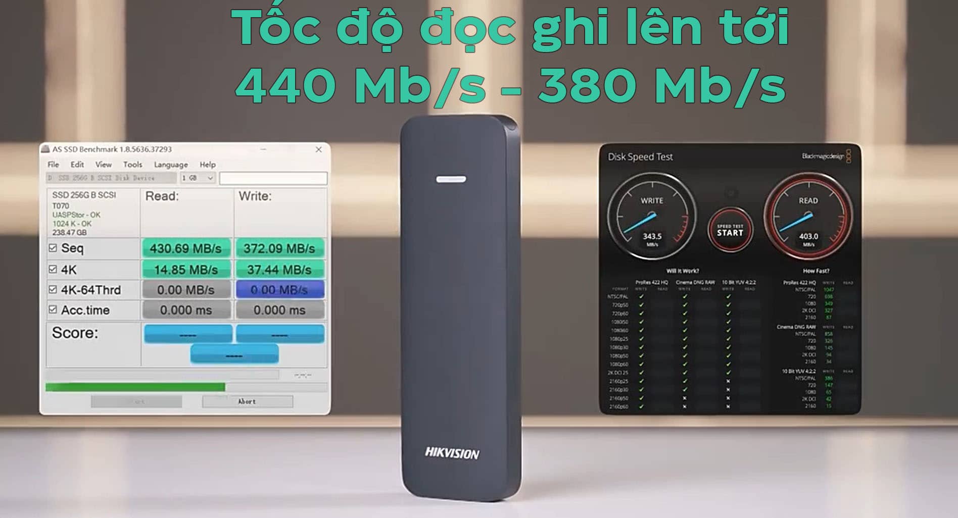 Ổ cứng di động Hikvision SSD USB3.1,TypeC HS-ESSD