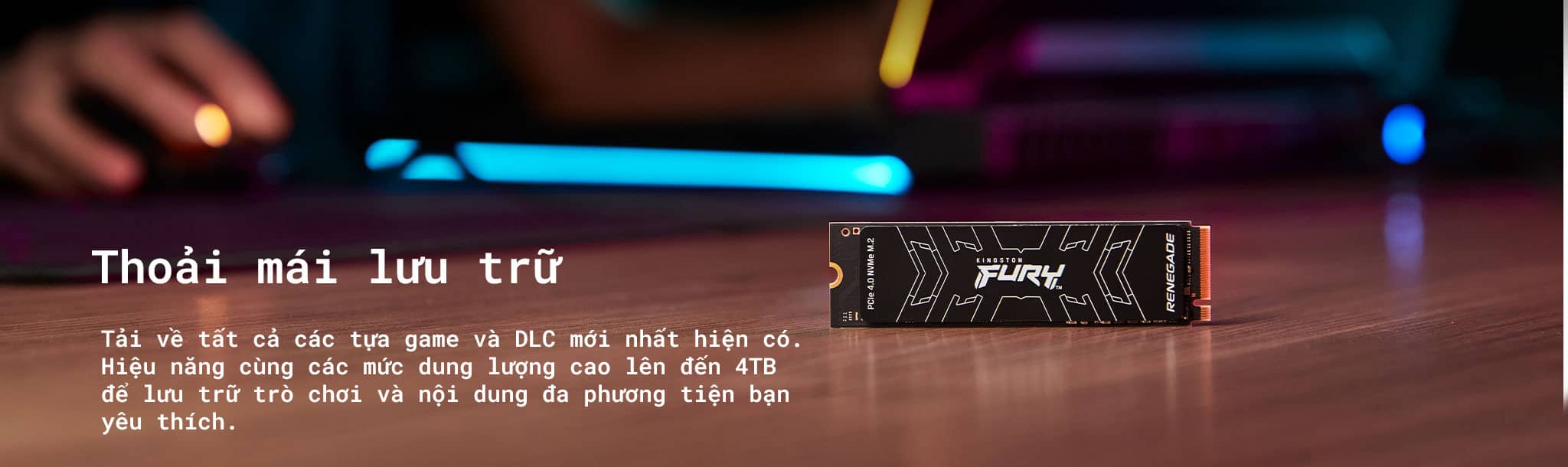 Ổ cứng SSD Kingston Fury Renegade