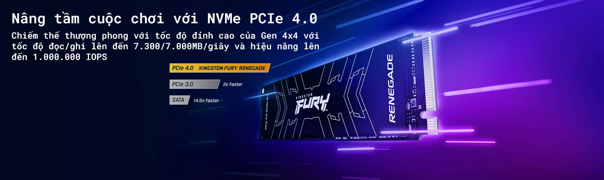 Ổ cứng SSD Kingston Fury Renegade