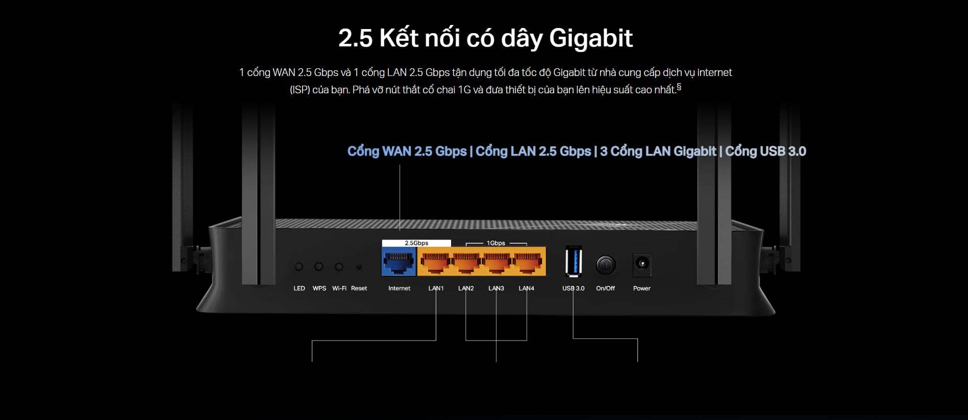 Bộ phát Wifi 7 TP-Link Archer BE230 BE 3600 Dual-Band (Wifi7/BE3600/EasyMesh) 4