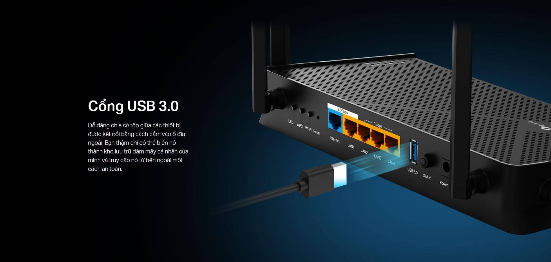 Bộ phát Wifi 7 TP-Link Archer BE230 BE 3600 Dual-Band (Wifi7/BE3600/EasyMesh) 5