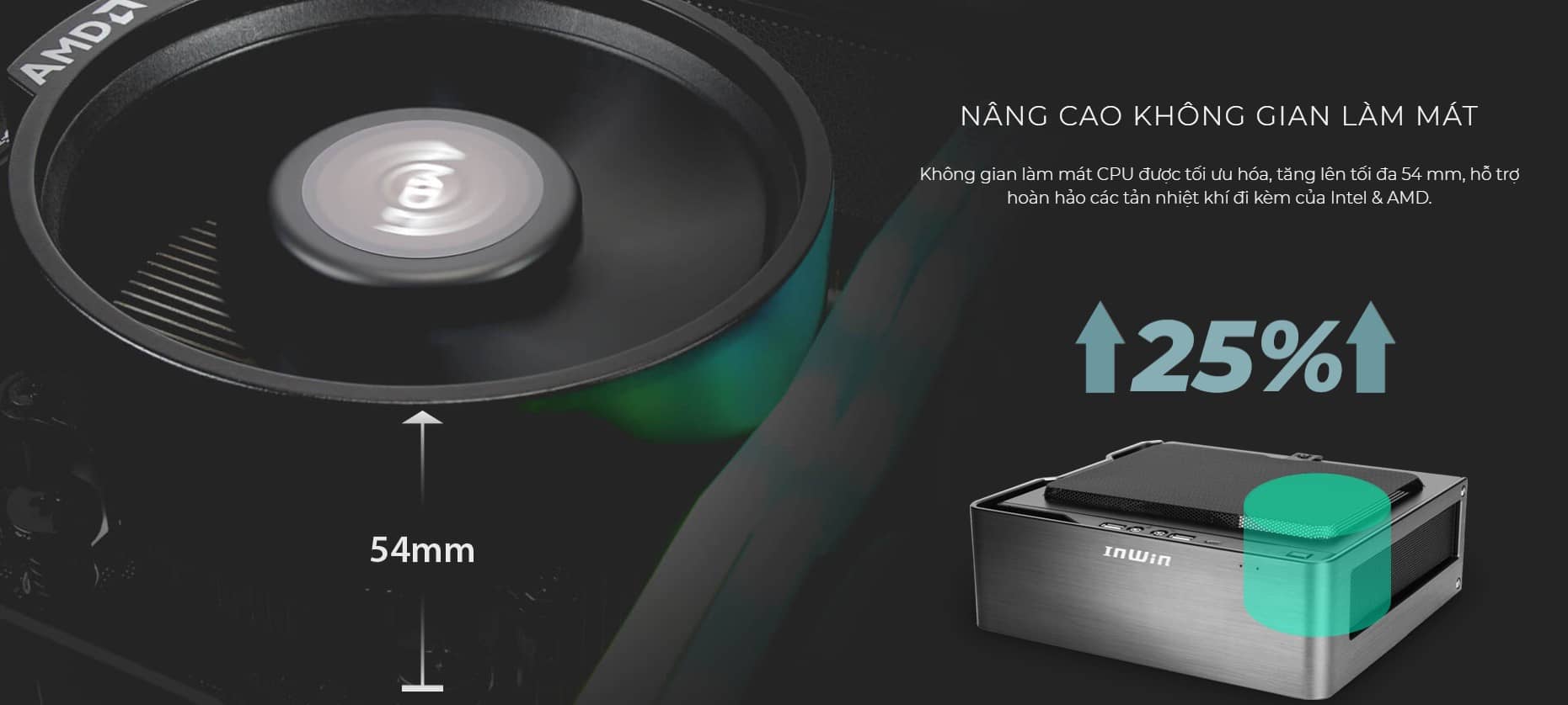 Vỏ Case Inwin Chopin MAX (Mini Tower)