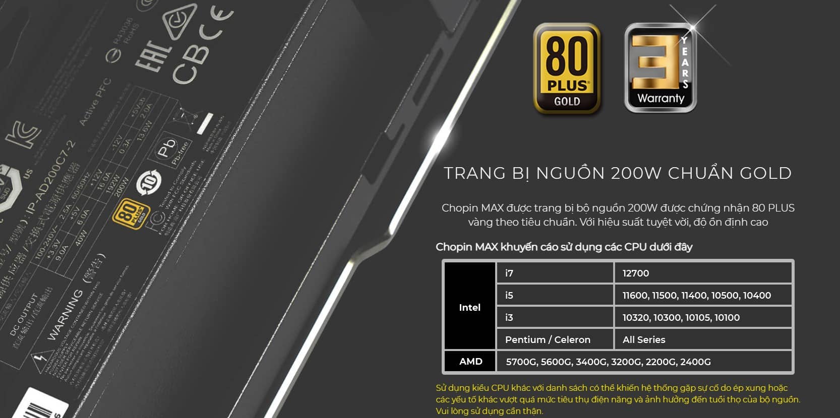 Vỏ Case Inwin Chopin MAX (Mini Tower)