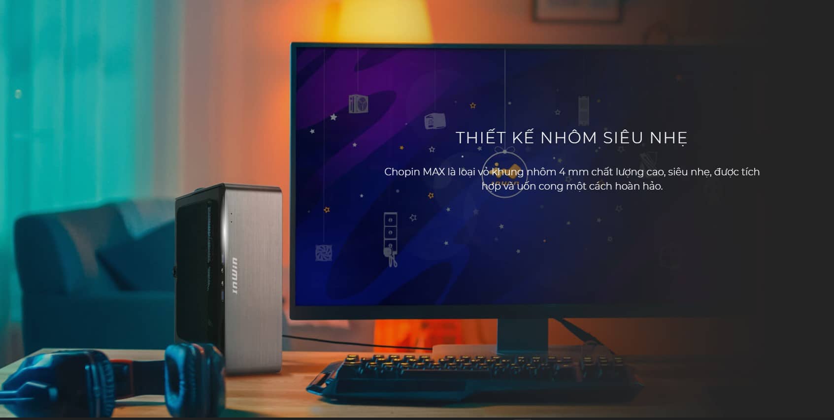 Vỏ Case Inwin Chopin MAX (Mini Tower)