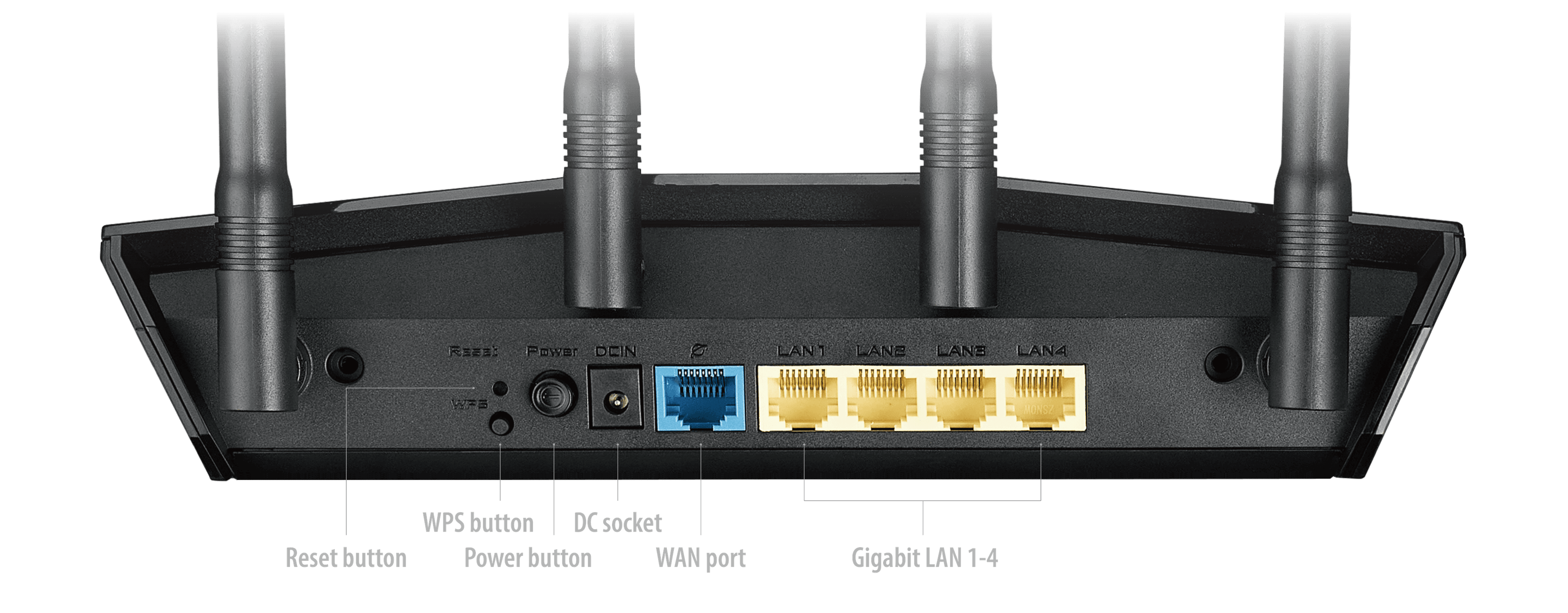 Bộ phát wifi ASUS RT-AX1800HP V2 6