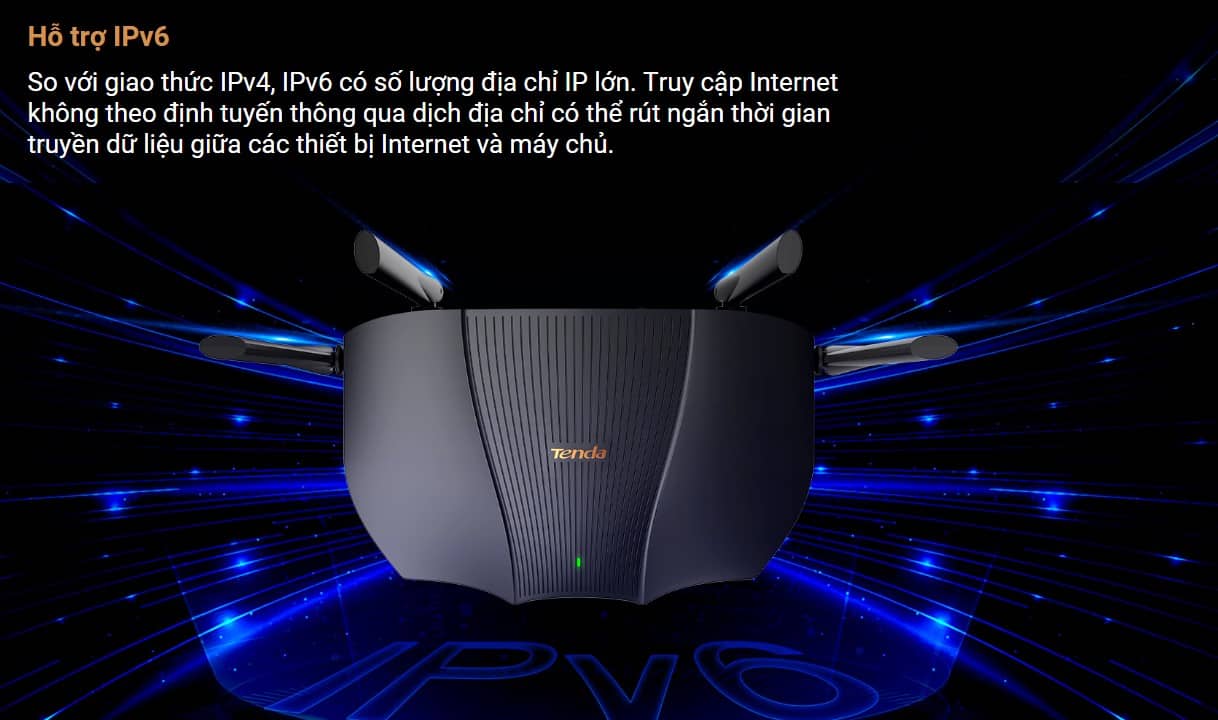 Bộ phát wifi Tenda TX9 PRO Wifi 6 Tộc độ AX3000Mbps