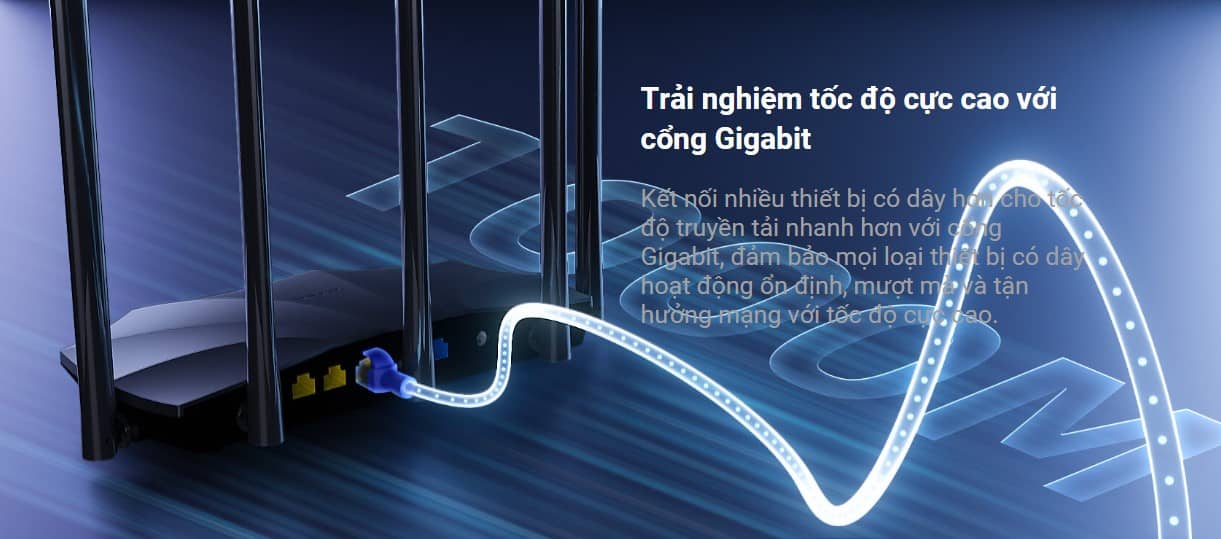 Bộ phát wifi Tenda TX2 PRO Wifi 6 Tốc độ AX1500Mbps