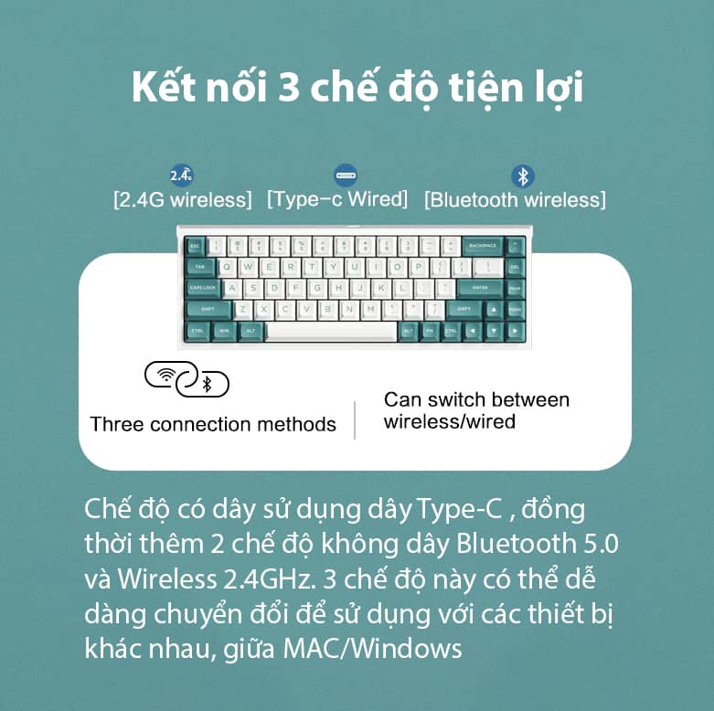 Bàn phím Cơ FL-Esports FL680SAM Banana White and Yellow 2