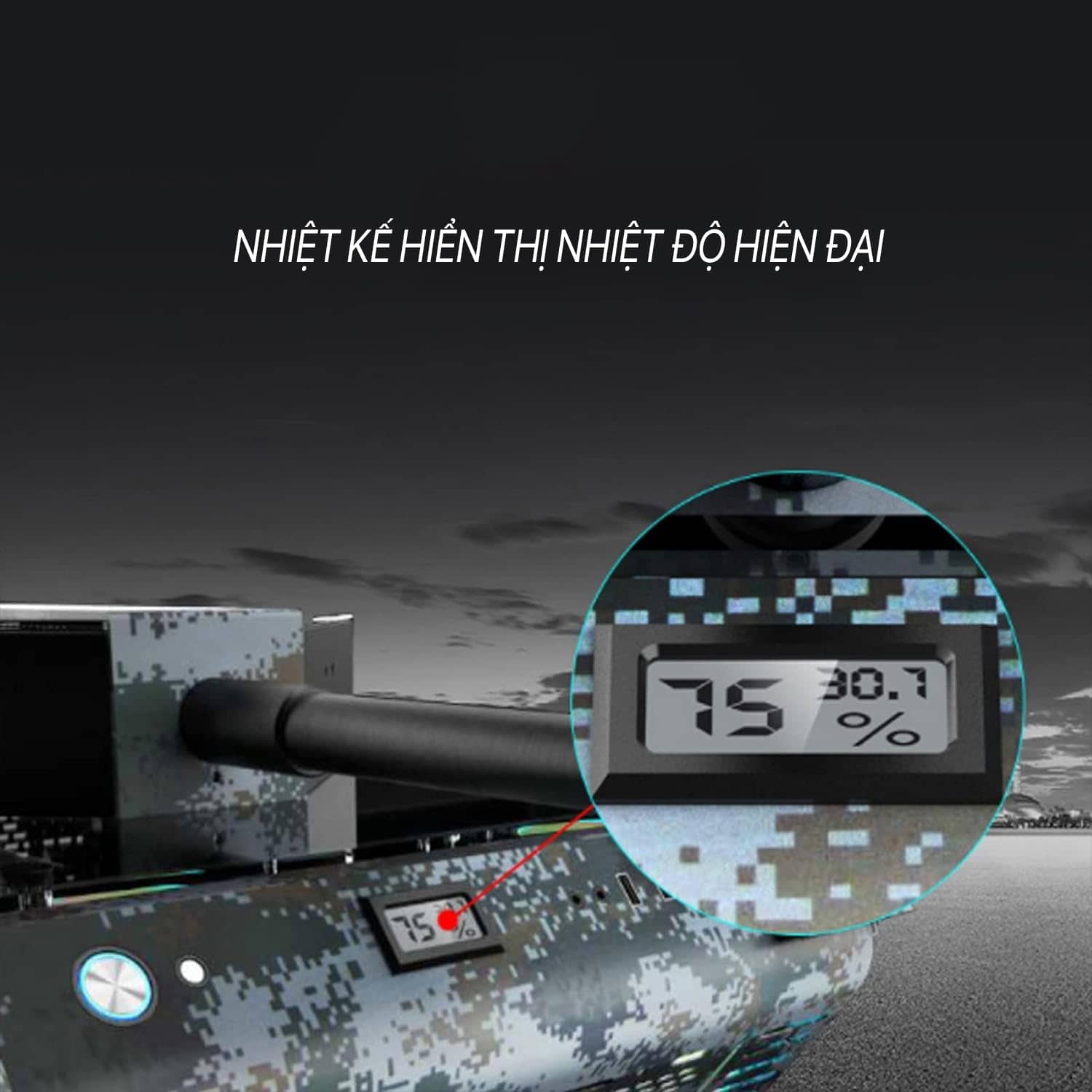 Vỏ Case Gaming TANK (E-ATX/Mid Tower)