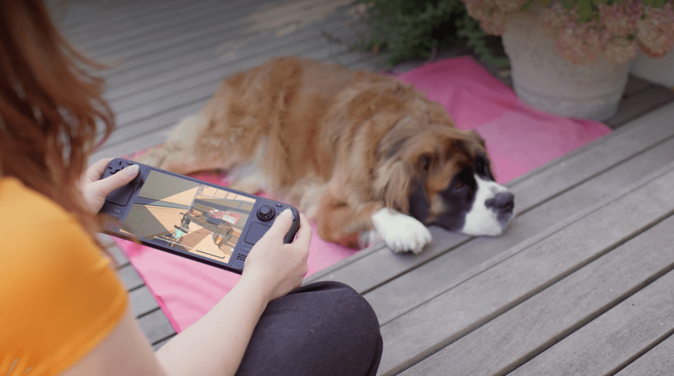 Máy chơi game cầm tay Steam Deck OLED 1TB 17