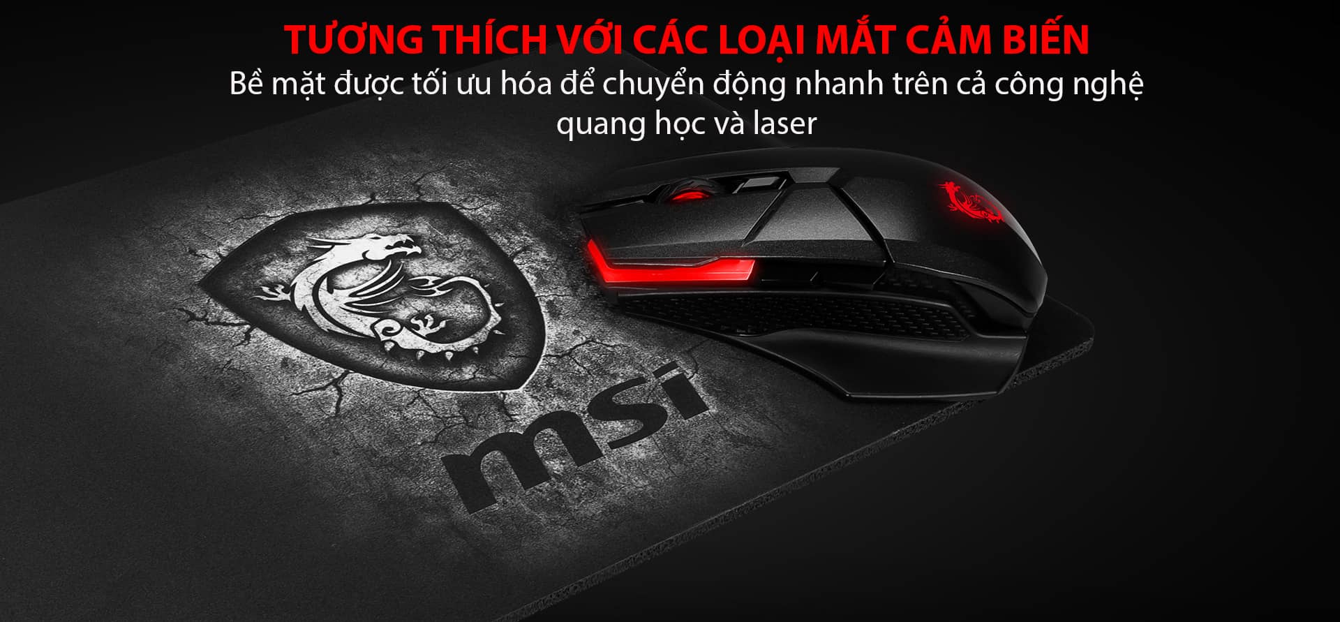 Bàn di chuột MSI Agility GD20 (320mm x 220mm x 5mm) 5