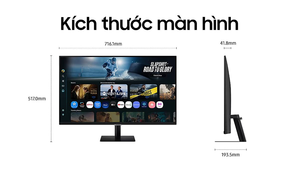 màn hình thông minh Samsung M7 LS32FM700