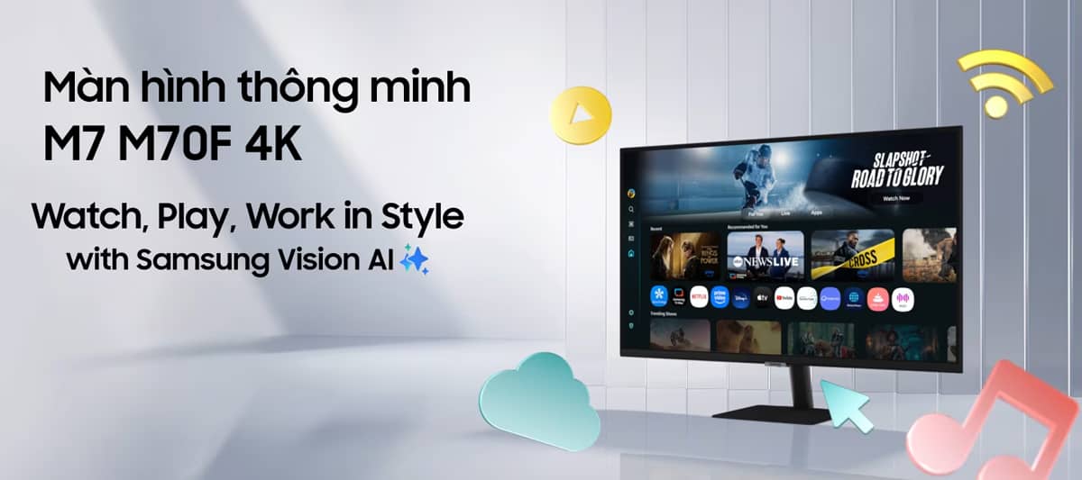 màn hình thông minh Samsung M7 LS32FM700