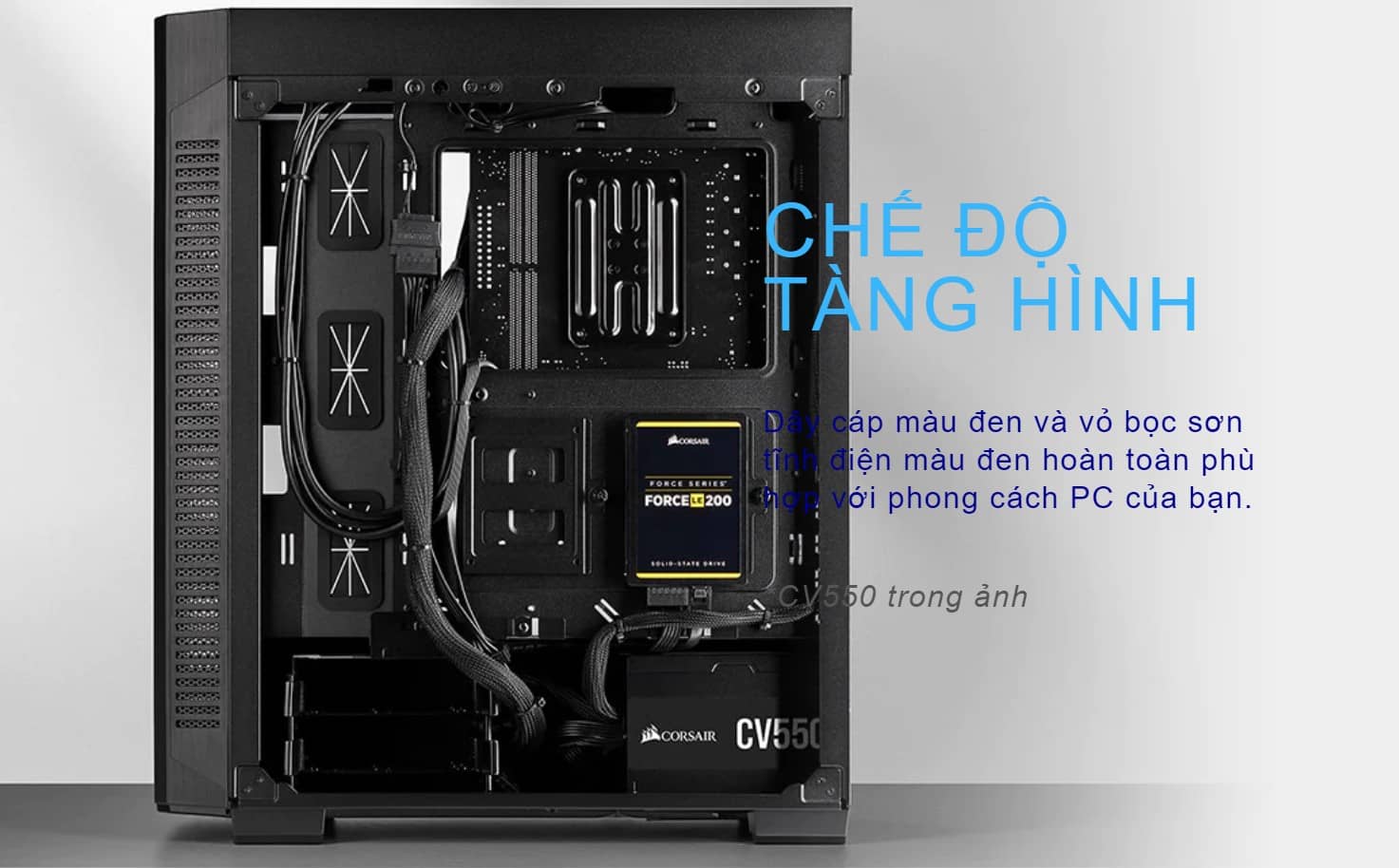 Nguồn Corsair Series CV 750 750W (80 Plus Brone/Màu Đen)