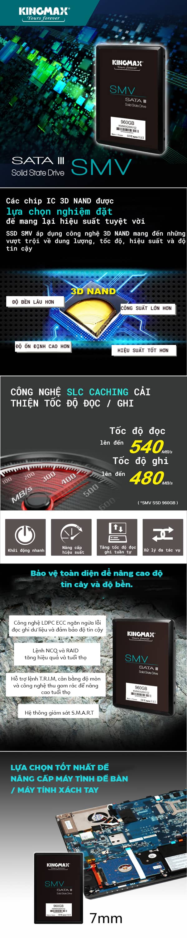 Ổ cứng SSD Kingmax SMV32