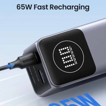 Pin sạc dự phòng Ugreen PB724 Power Bank 12.000mAh 100W