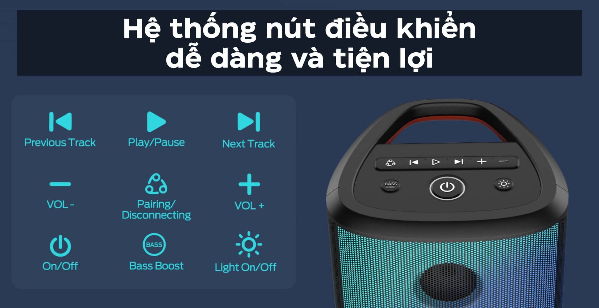 Loa di động Monster Sparkle - Màu đen