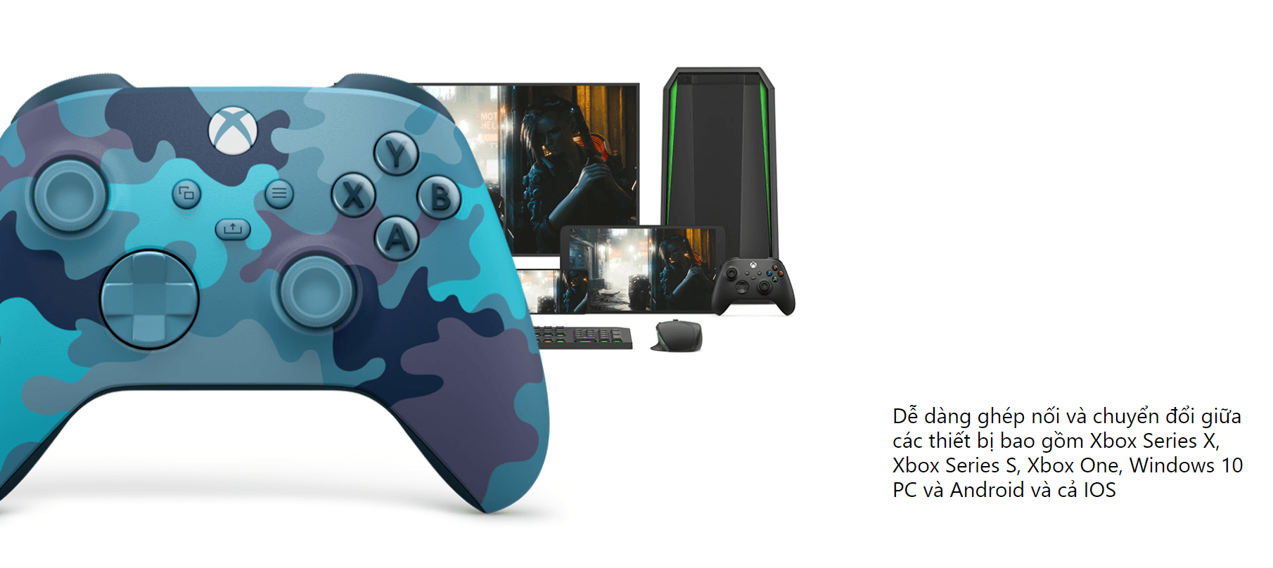 Xbox One Series X - Mineral Camo 4
