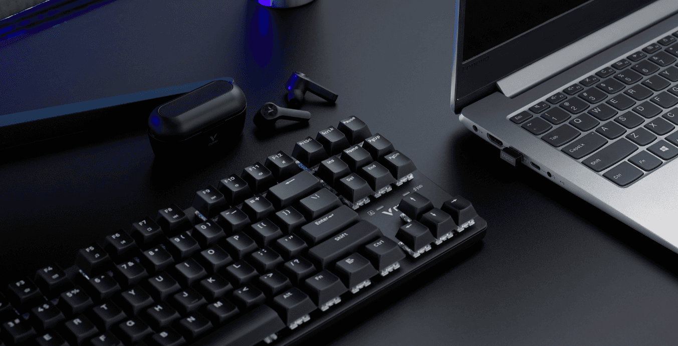 Bàn phím cơ không dây Rapoo V500 PRO-87 TKL Black Switch (Không Led) 1